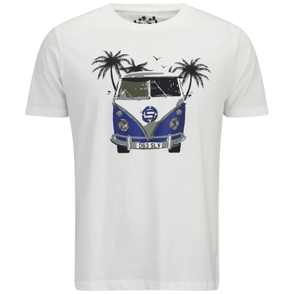 Salvage Men's Graphic Crew Neck T-Shirt - Optic White - S - Blanc Image 1