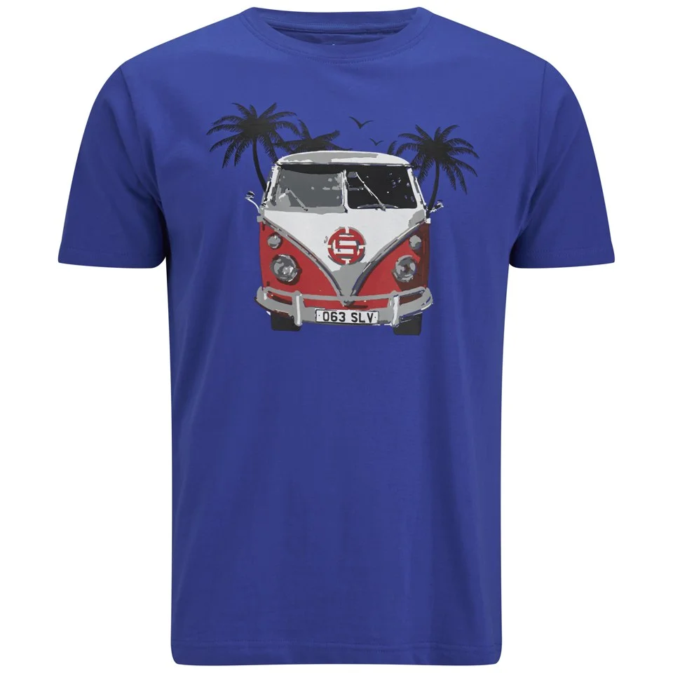 Salvage Men's Graphic Crew Neck T-Shirt - Amporo Blue - S - Bleu Image 1