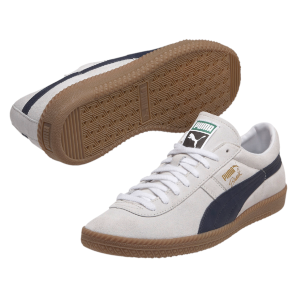 Baskets Brasil Football Vintage Puma -Beige/Blanc - UK 7 - Blanc Image 1