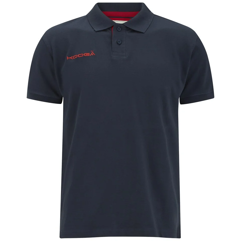 Kooga Men's Pique Polo Shirt - Navy - S - Bleu Image 1