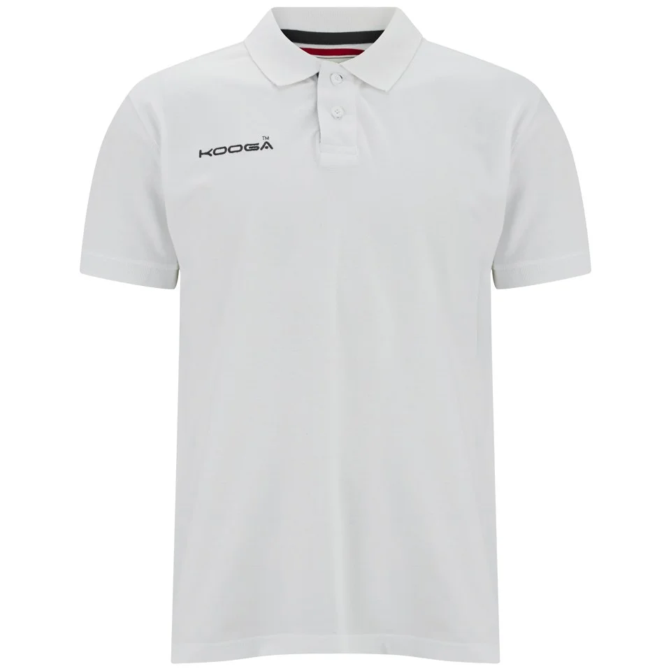 Polo Kooga pour Homme Pique -Blanc - S - Blanc Image 1