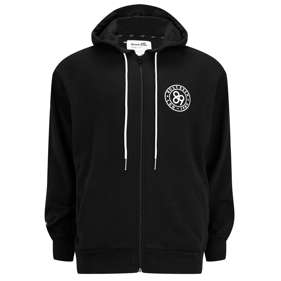 Boxfresh Men's Harrop Hoody - Black - S - Noir Image 1