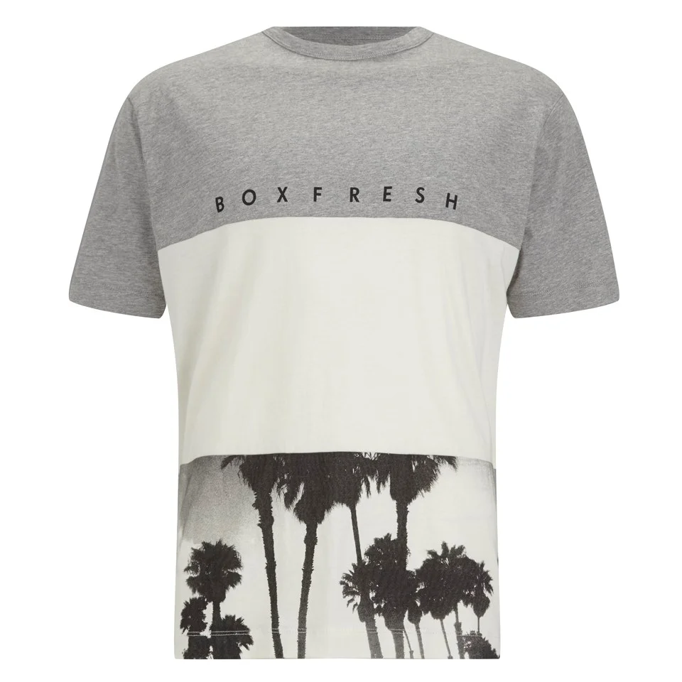 Boxfresh Men's Lozell T-Shirt - Black/White/Grey - S - Noir Image 1