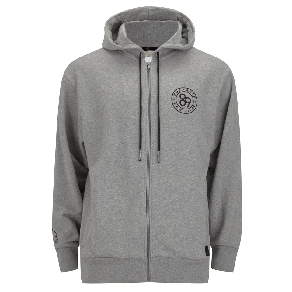 Boxfresh Men's Harrop Hoody - Grey Marl - S - Gris Image 1