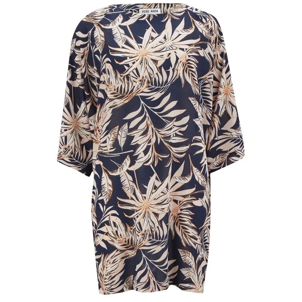 Robe Vero Moda Pamala -Iris Noir - UK 8 - Multi Image 1