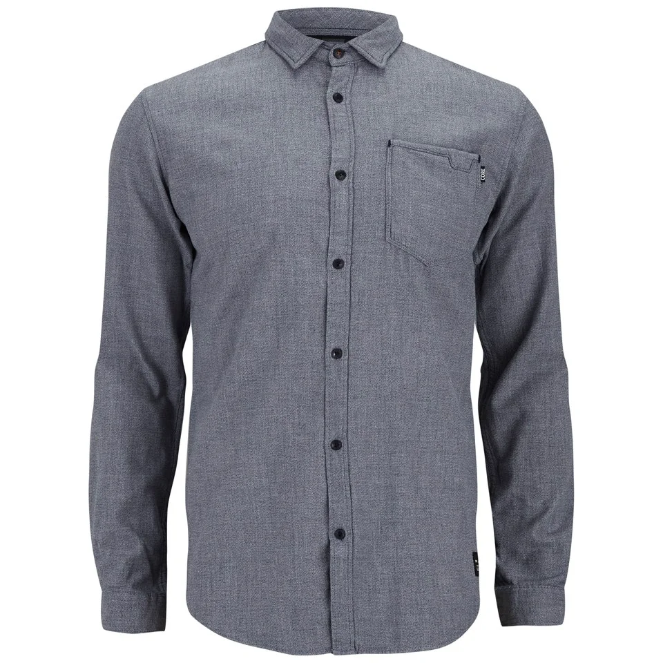 Jack & Jones Men's Long Sleeved Time Shirt - Light Blue - S - Bleu Image 1