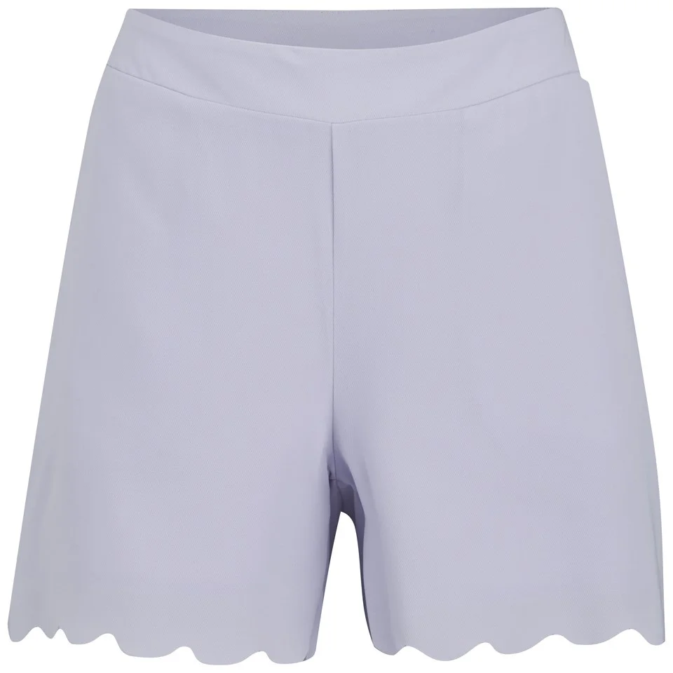 Short à Ourlet Festonné Vero Moda -Mauve - XS/UK 8 - Violet Image 1