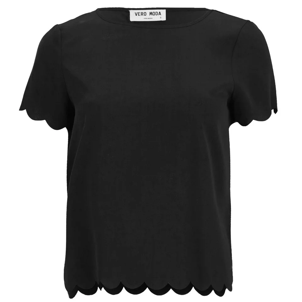 Vero Moda Women's Ring Top - Black - XS/UK 8 - Noir Image 1