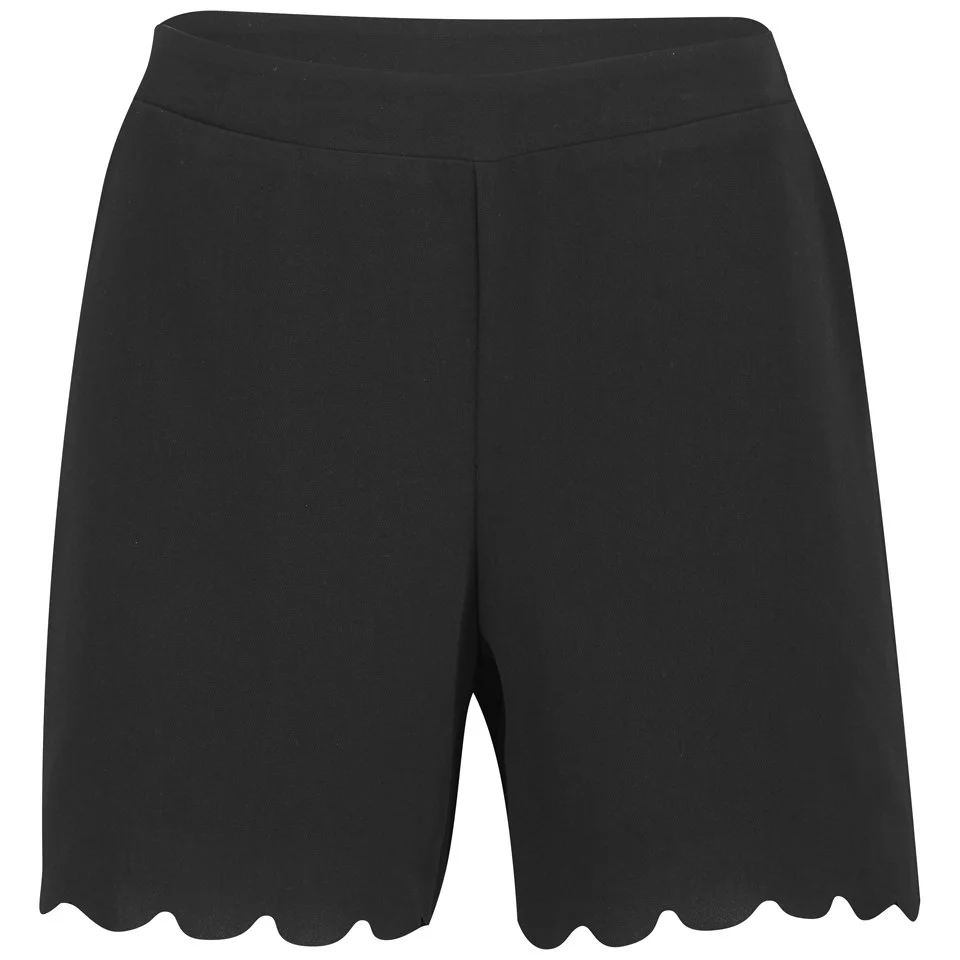 Vero Moda Women's Ring Shorts - Black - XS/UK 8 - Noir Image 1