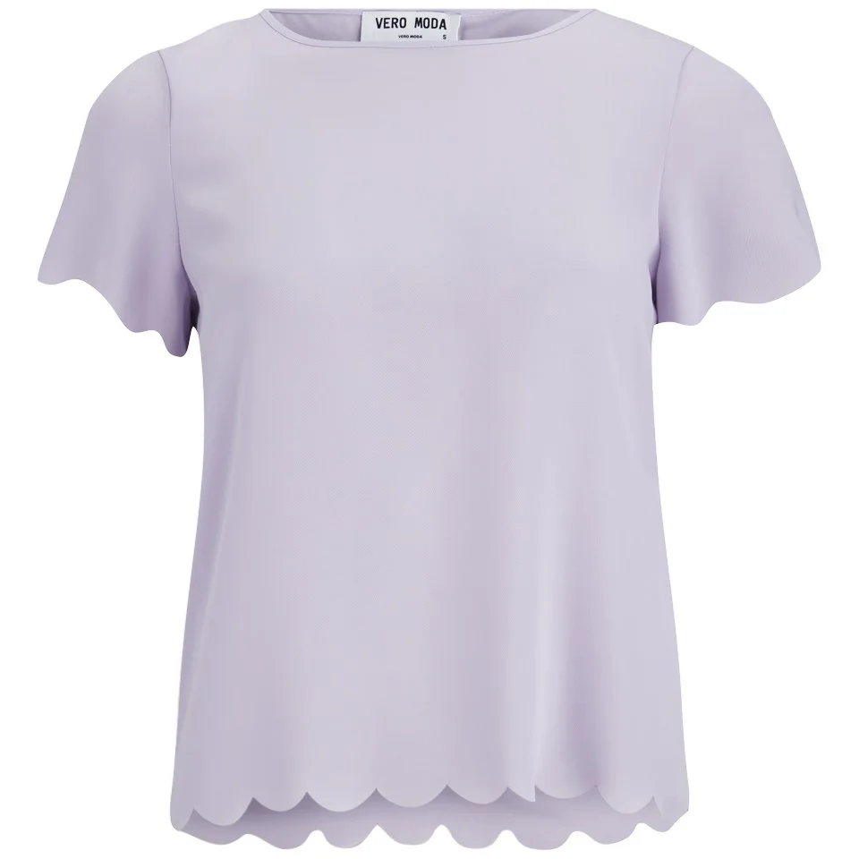 Vero Moda Women's Ring Top - Purple Heather - XS/UK 8 - Violet Image 1