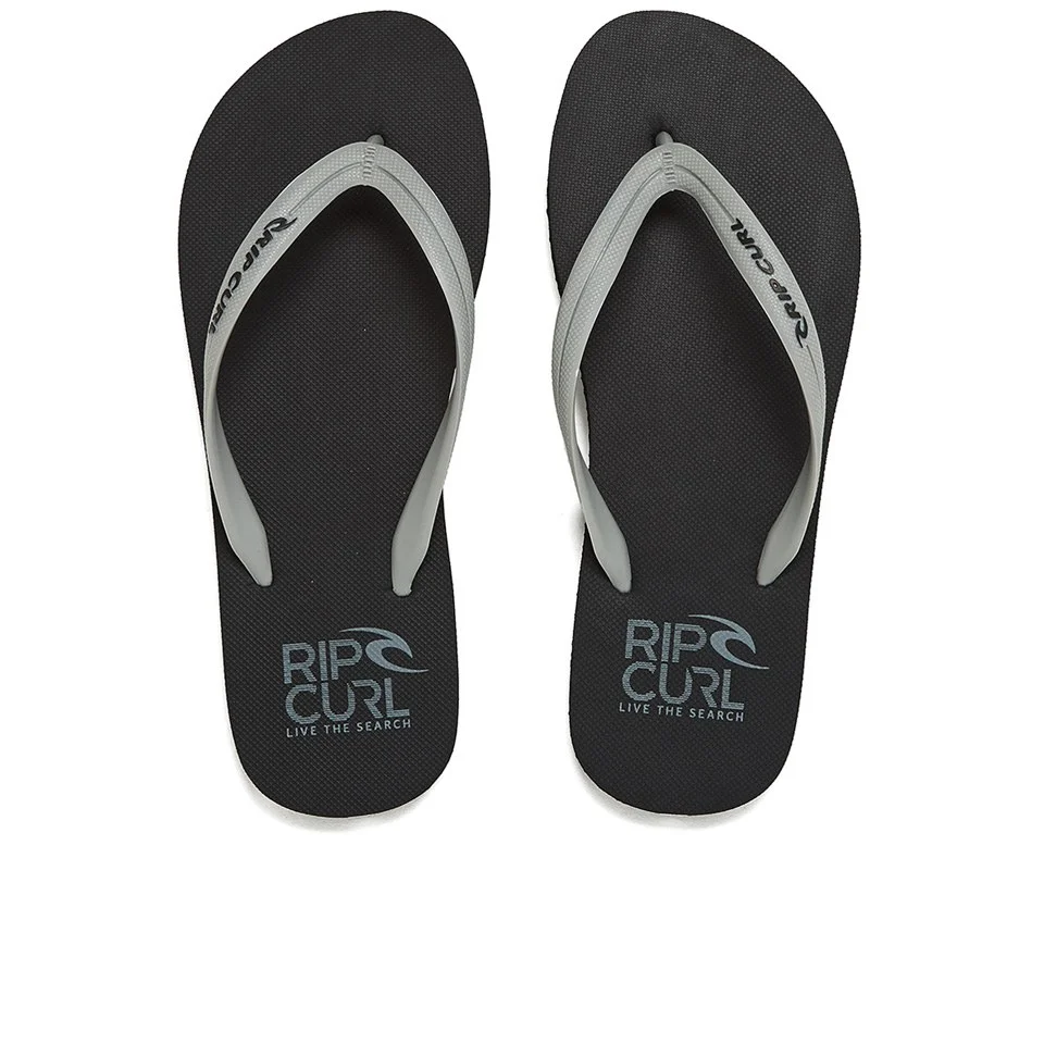 Tongs MC EVA Rip Curl Homme -Noir / Gris - UK 7 - Noir Image 1