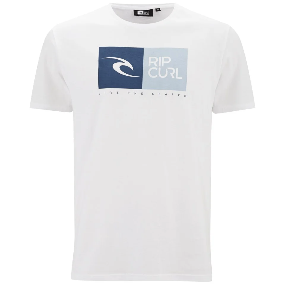 Rip Curl Men's Ripawatu Regular Fit T-Shirt - Optical White - S - Blanc Image 1