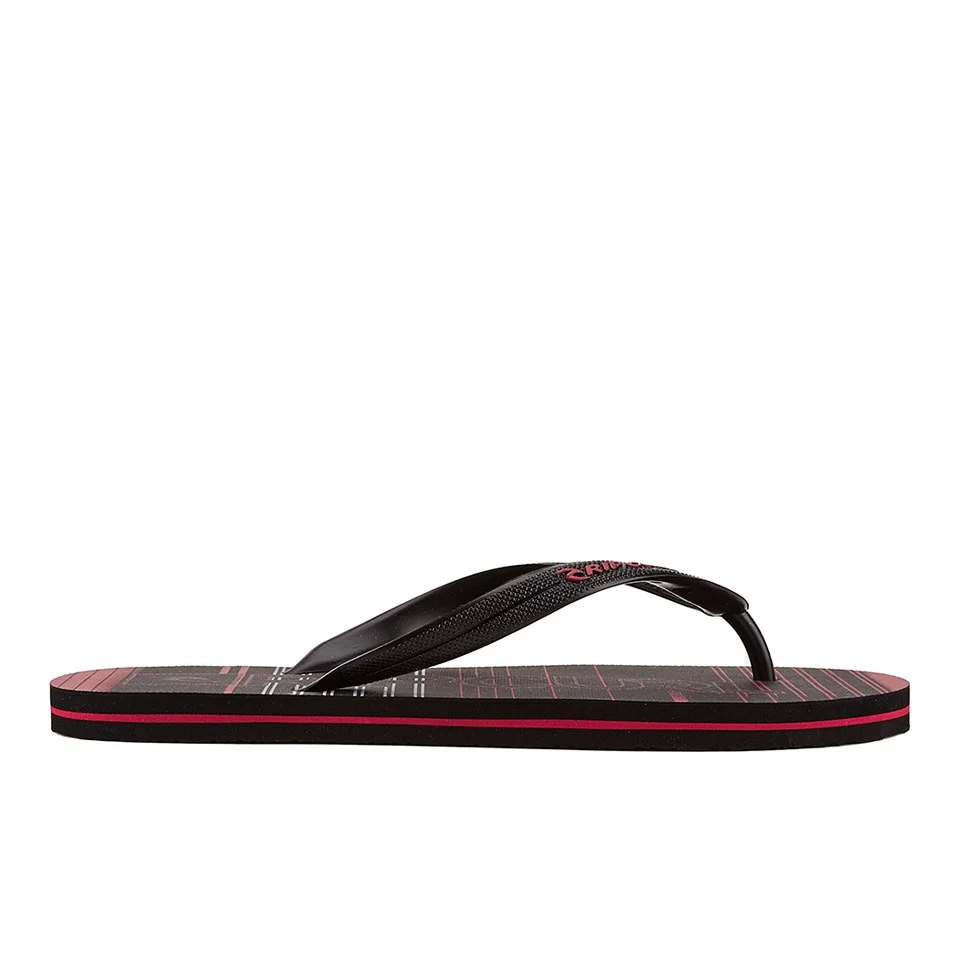 Rip Curl -Tongs SPACE JAM EVA -Homme -Noir / Rouge - UK 7 - Noir Image 1
