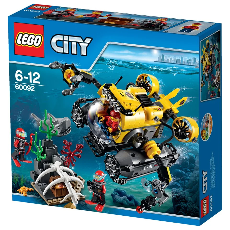 LEGO City: Le sous-marin (60092) Image 1