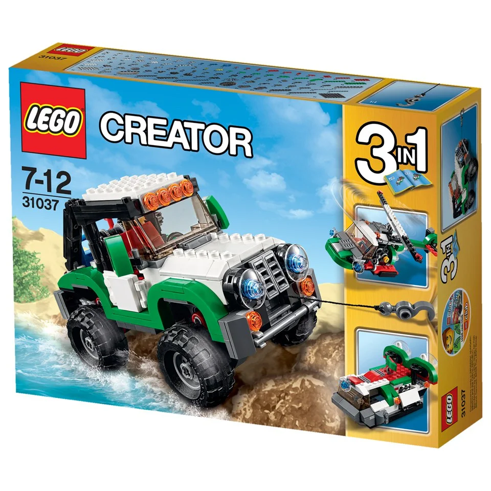 LEGO Creator: Les véhicules de l'aventure (31037) Image 1
