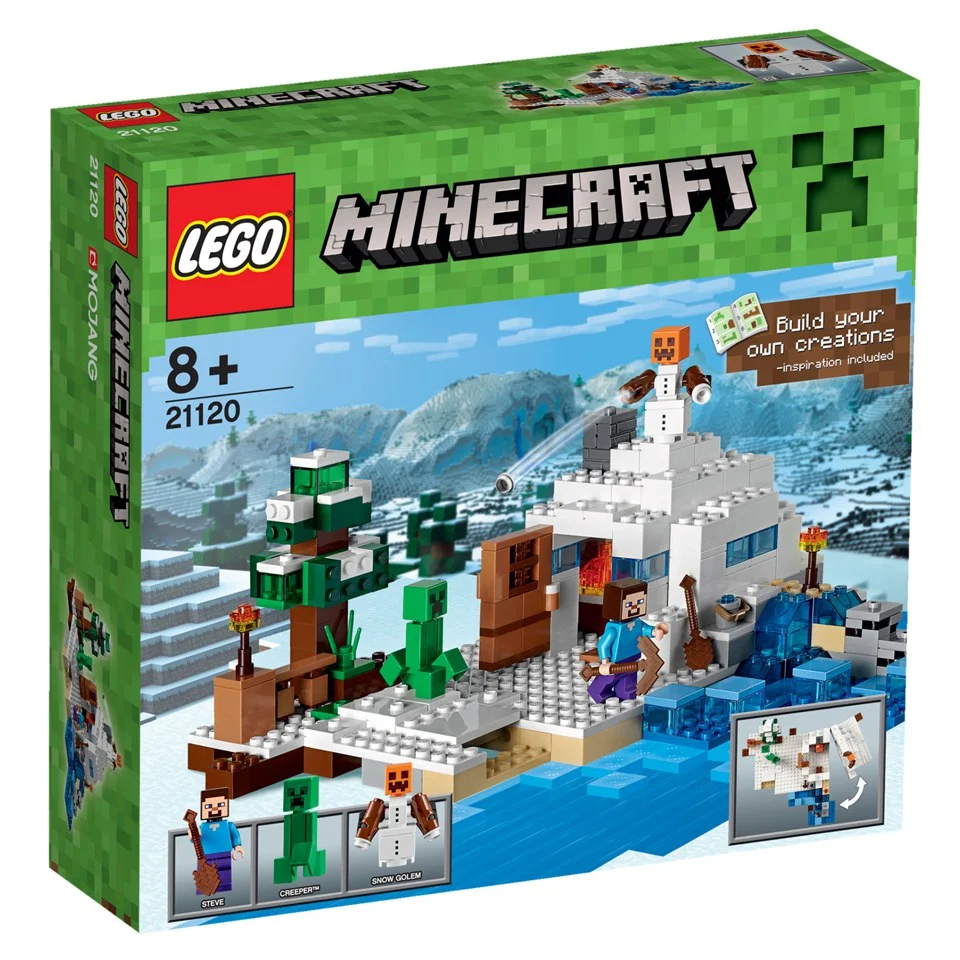 LEGO Minecraft: La cachette dans la neige (21120) Image 1