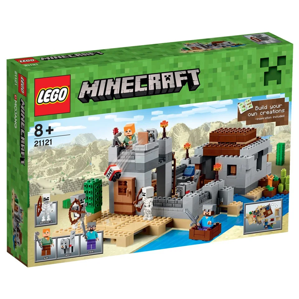 LEGO Minecraft: L'avant-poste dans le désert (21121) Image 1