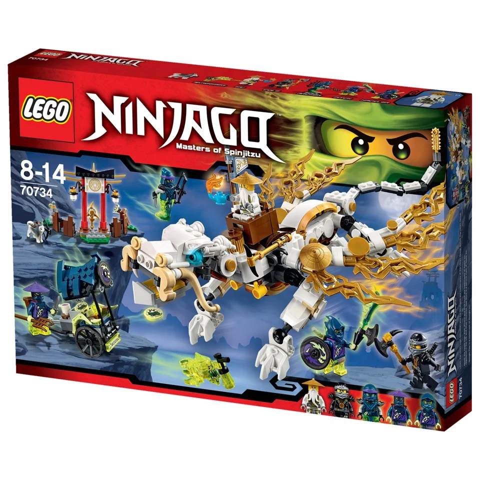 LEGO Ninjago: Le dragon de Maître Wu (70734) Image 1