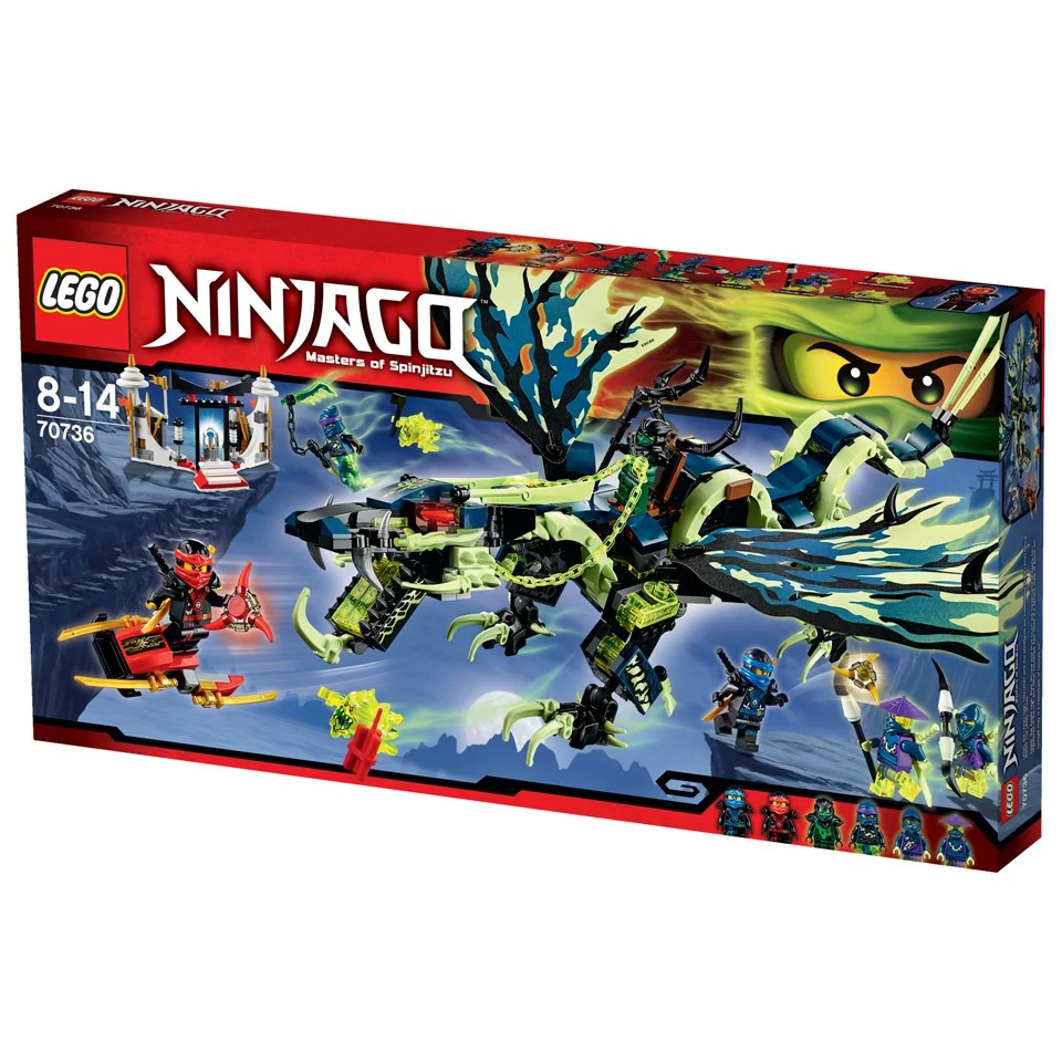 LEGO Ninjago: L'attaque du dragon Moro (70736) Image 1