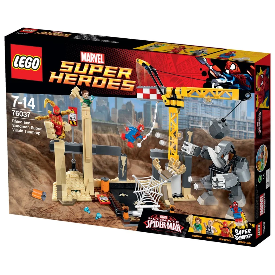 LEGO Marvel Super Heroes: L'équipe de super vilains de Rhino et de l'homme-sable (76037) Image 1