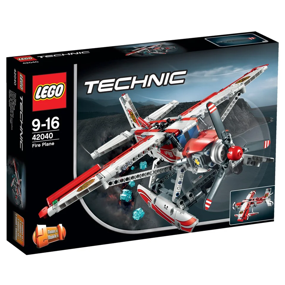 LEGO Technic: L'avion des pompiers (42040) Image 1
