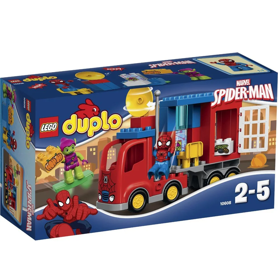 LEGO DUPLO: L'aventure de Spider-Man en camion araignée (10608) Image 1