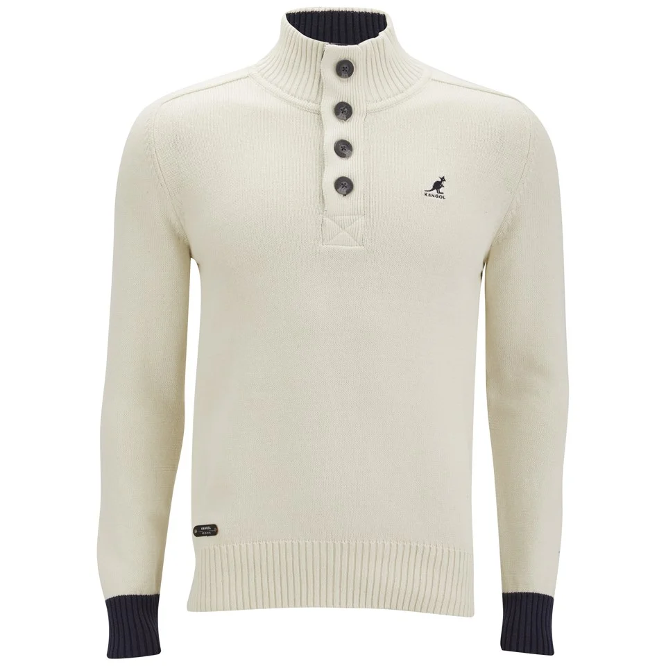 Kangol Men's Clove Fleece - Putty - S - Crème Image 1