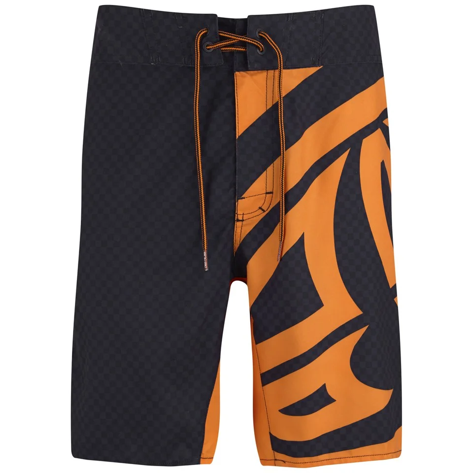 Animal Mens 20 Inch Blawa Fixed Waist Board Shorts - Blue - W28 - Noir Image 1