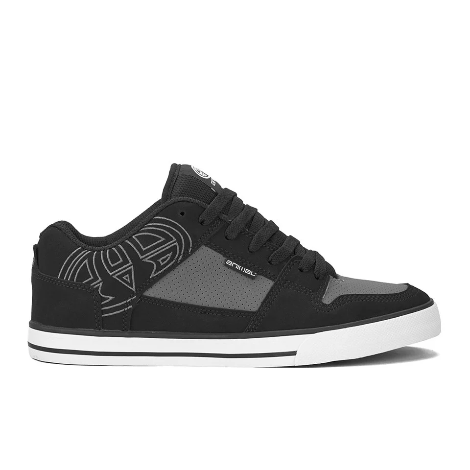 Animal Men's Ellis Logo Skate Shoes - Black - UK 7 - Noir Image 1