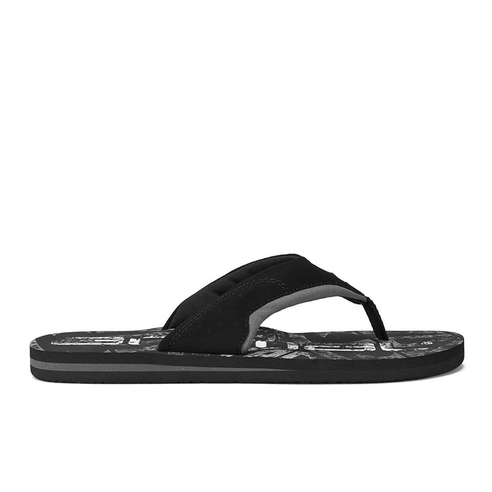 Animal Men's Jekyl Logo Flip Flops - Black - UK 7 - Noir Image 1