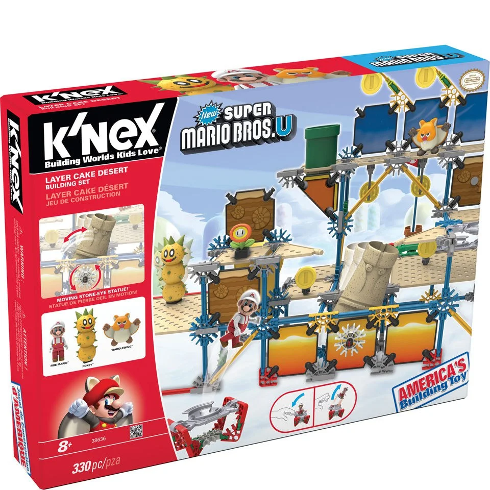 K'NEX Super Mario Bros Layer Cake Desert Set (38636) Image 1