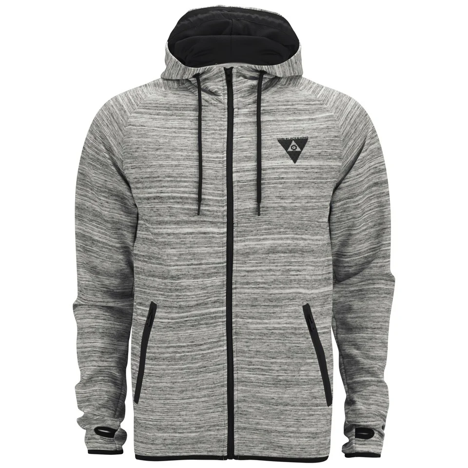 Jack & Jones Men's Chad Hoody - Treated White - S - Blanc Image 1