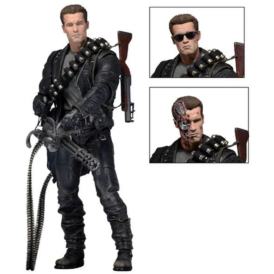 NECA Terminator 2 Ultimate Terminator T-800 7 Inch Action Figure Image 1