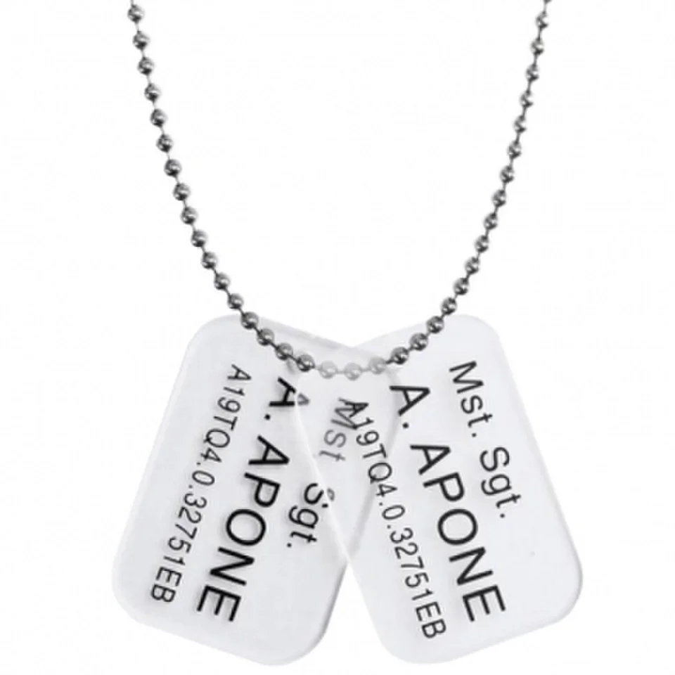 Dog Tags Marine Mst. Sgt. A. Apone -Aliens: Colonial Marines Image 1