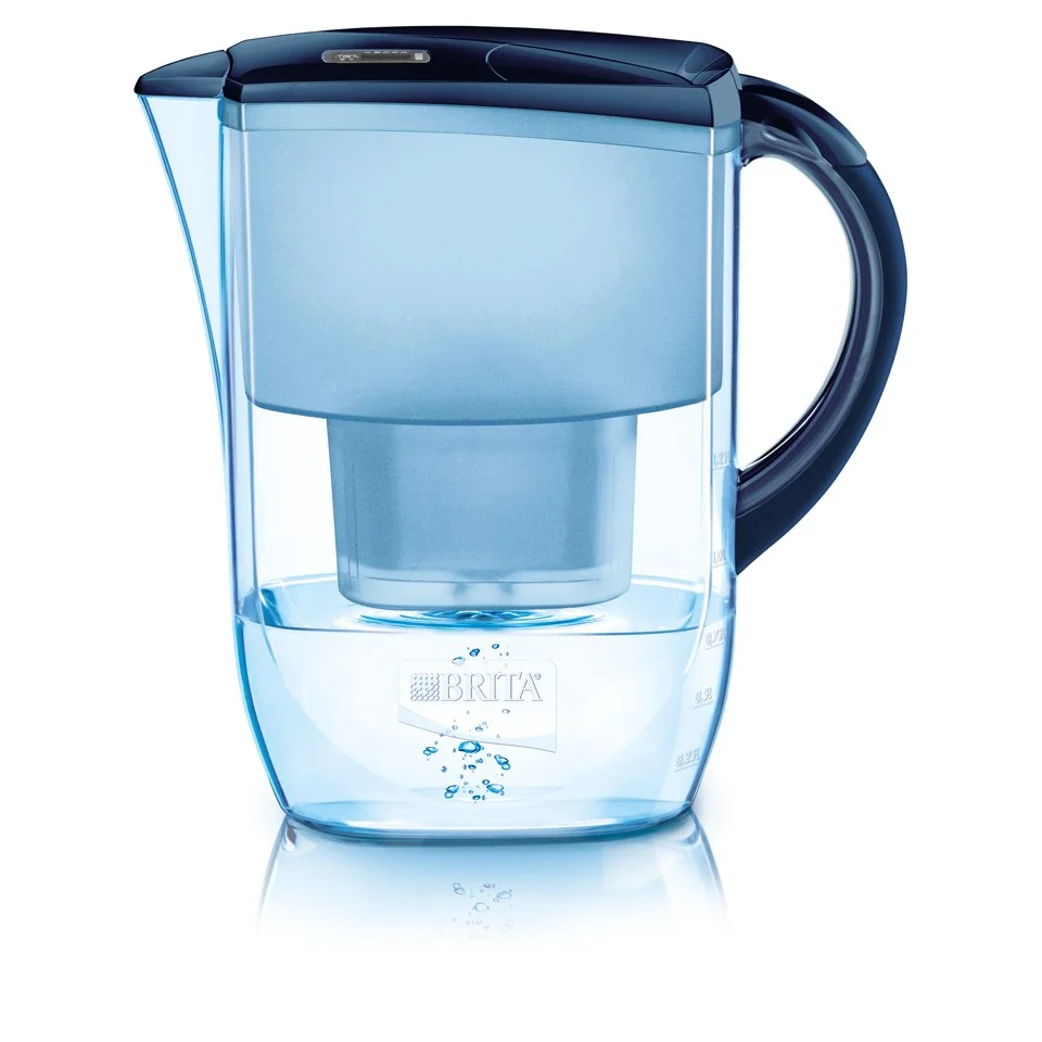 BRITA Fjord Cool Midnight Water Filter Jug - Blue (2.6L) Image 1