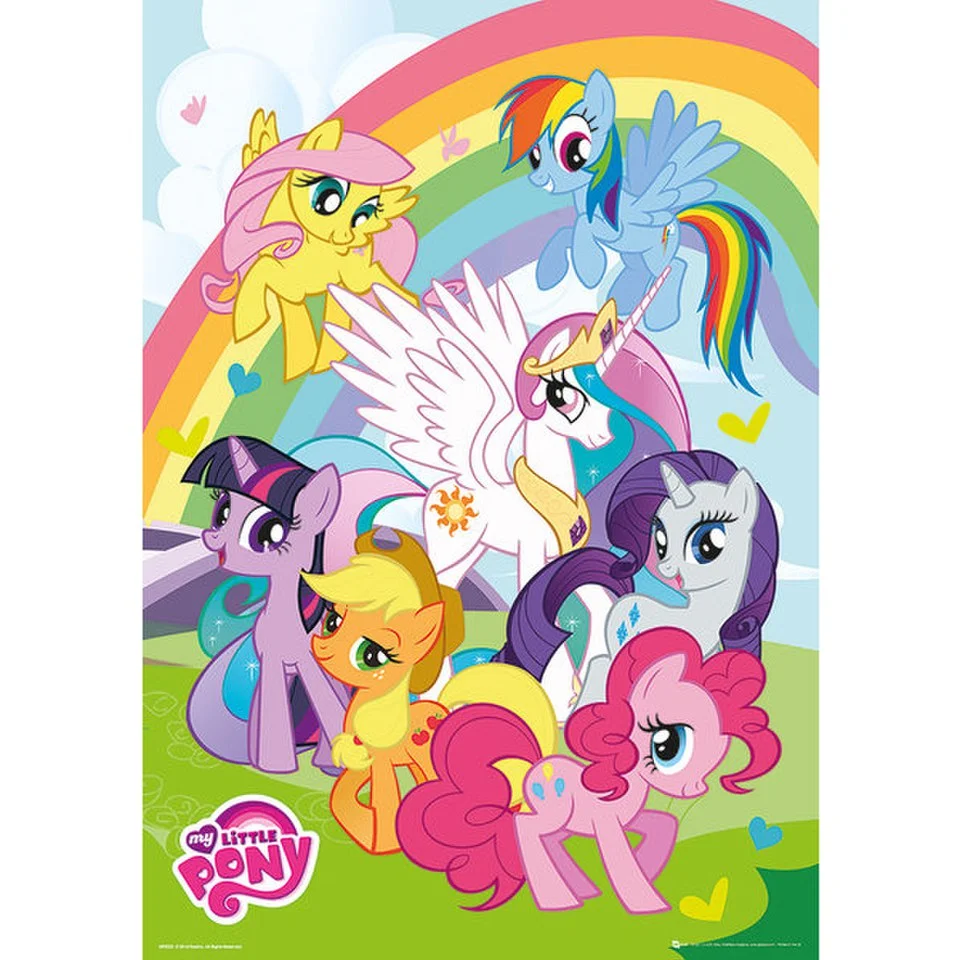 My Little Pony Group - Metallic Poster - 47 x 67cm Image 1