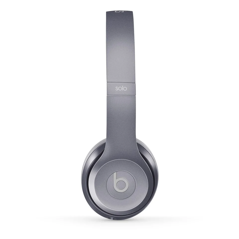 Beats by Dr. Dre: Solo 2.0 Headphones Including Mic - Silver Image 1