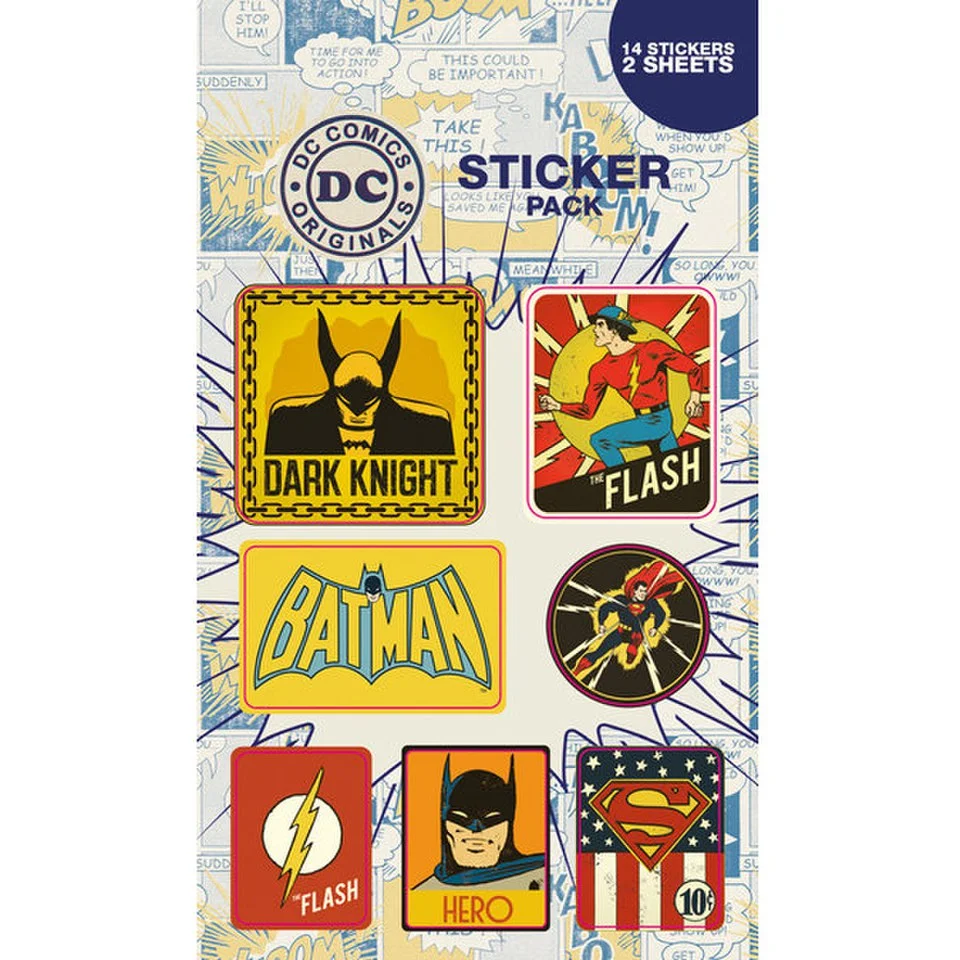 DC Comics Retro - Sticker Image 1