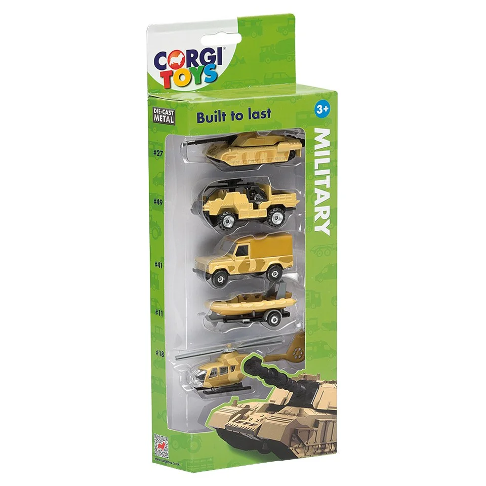 Corgi 5 Pack Military Vehicles Image 1