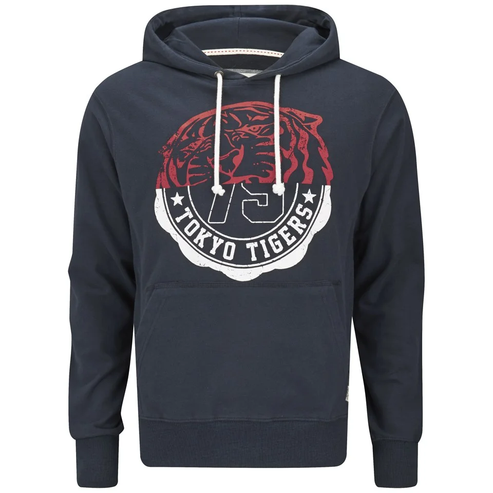 Tokyo Tigers Men's Ducos Hoody - Navy - S - Bleu Image 1