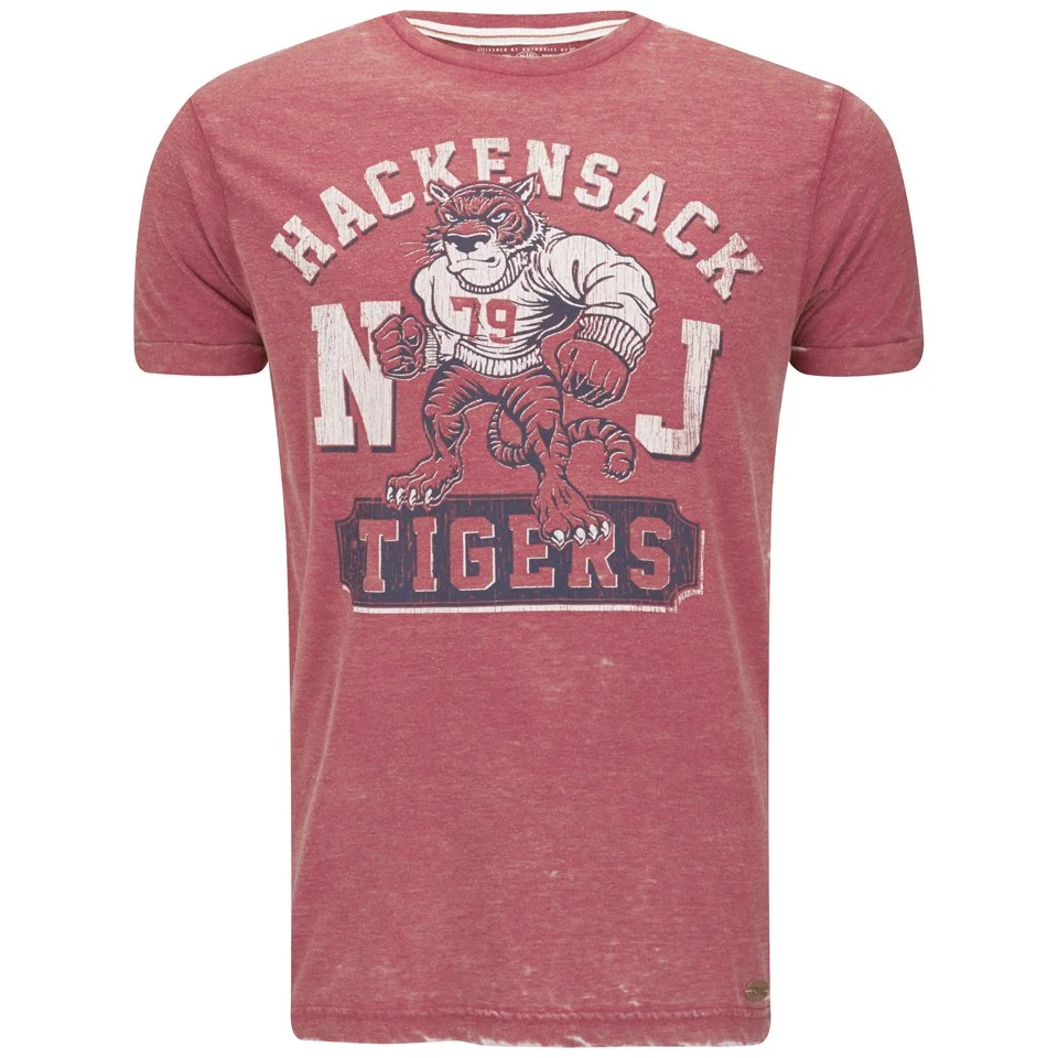 Tokyo Tigers Men's Gulval T-Shirt - Ribbon Red - S - Rouge Image 1