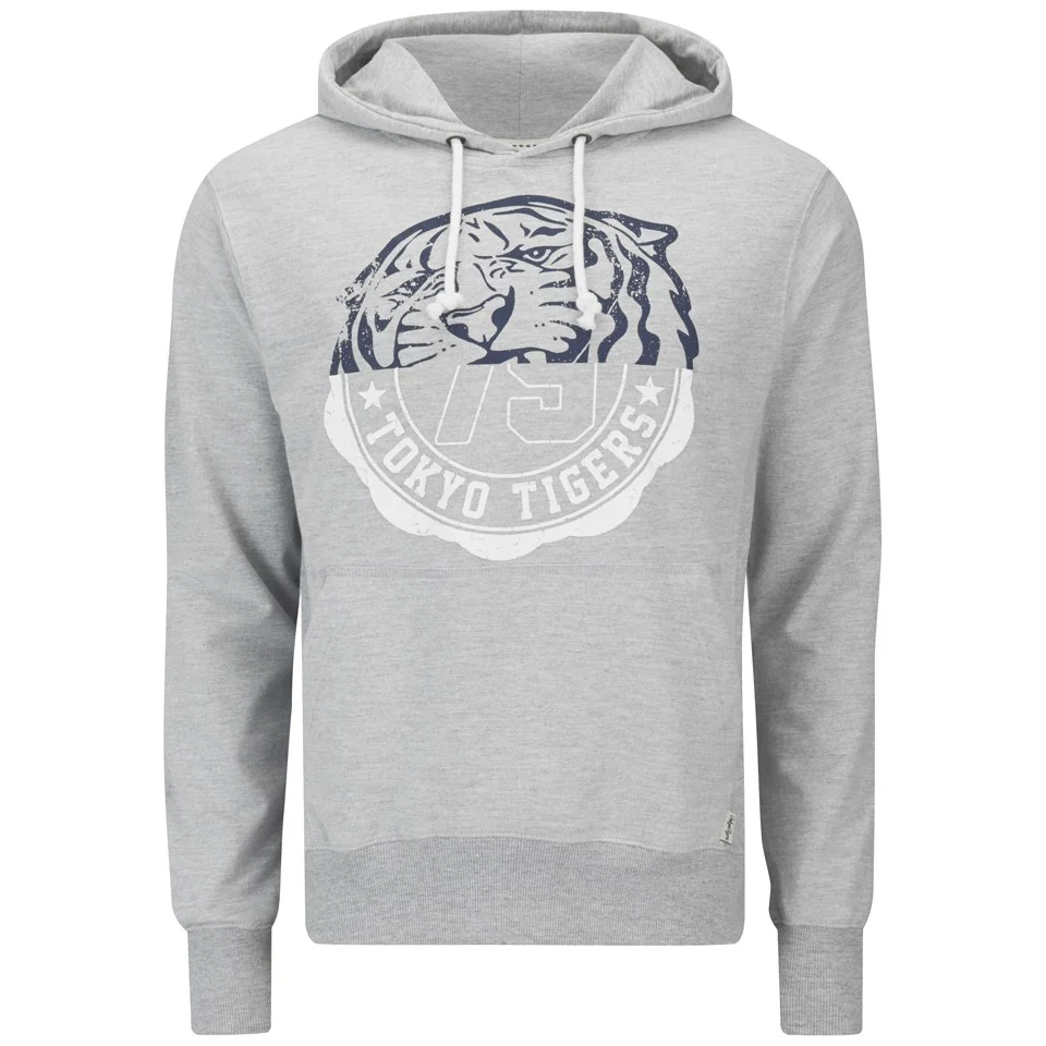 Tokyo Tigers Men's Ducos Hoody - Grey Marl - S - Gris Image 1