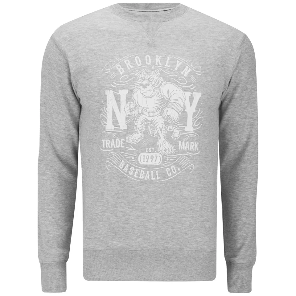 Tokyo Tigers Men's Sutter Sweatshirt - Grey Marl - S - Gris Image 1