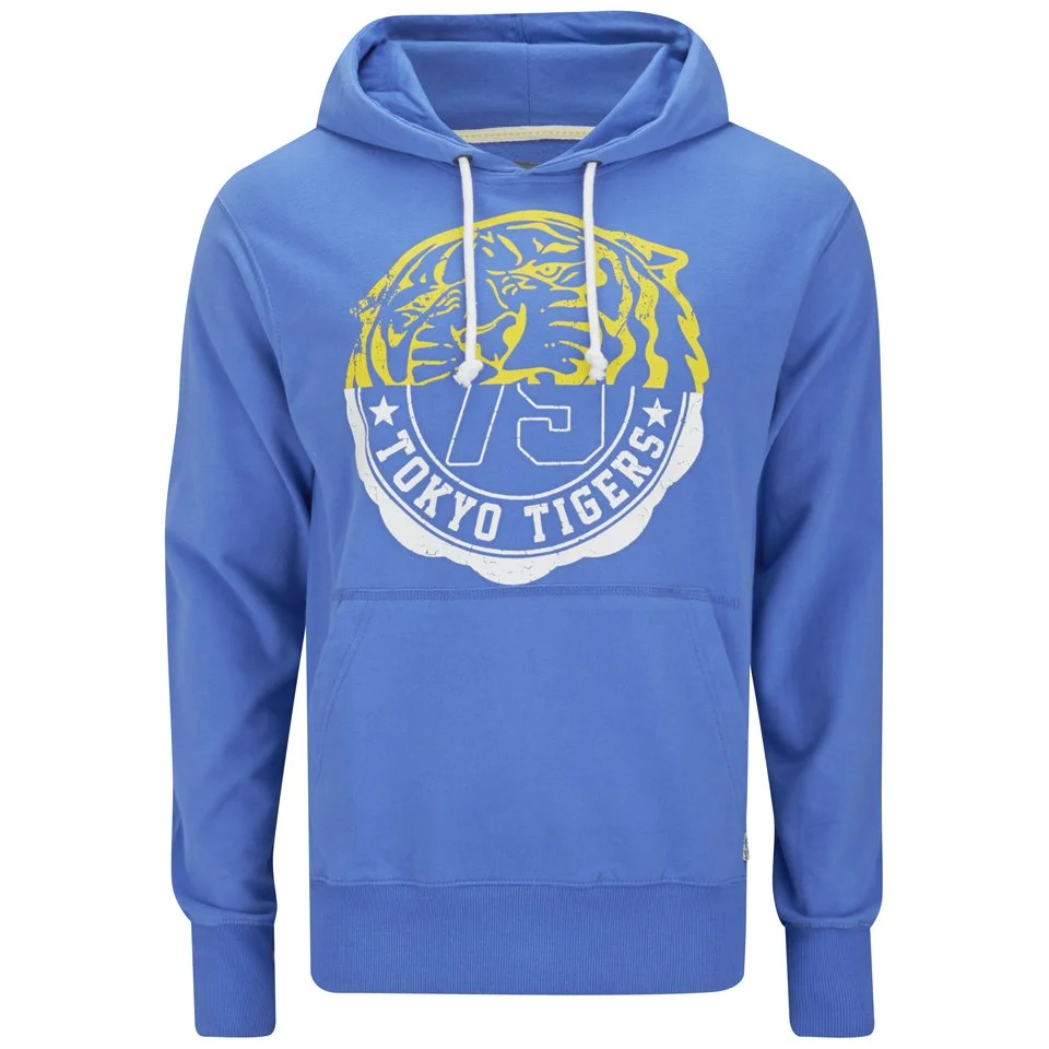 Tokyo Tigers Men's Ducos Hoody - Vallarta Blue - S - Bleu Image 1