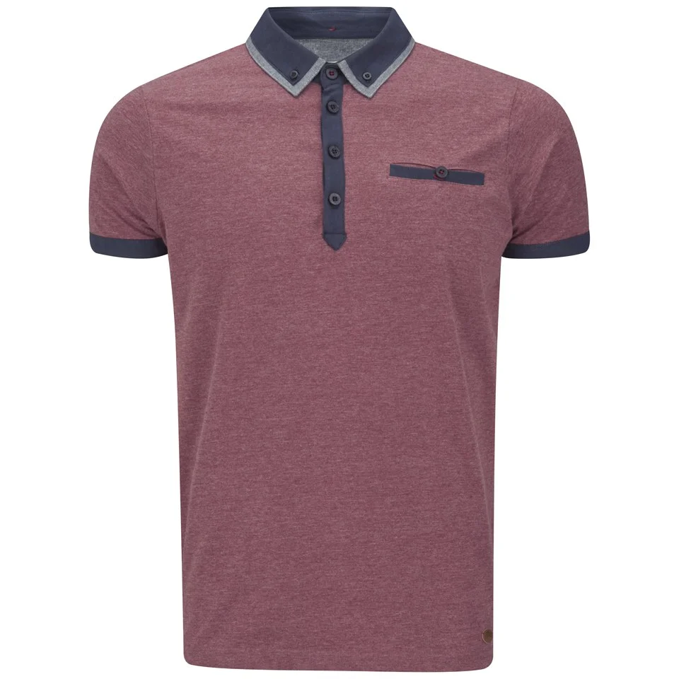 Tokyo Tigers Men's Beauford Polo Shirt - Claret - S - Rouge Image 1