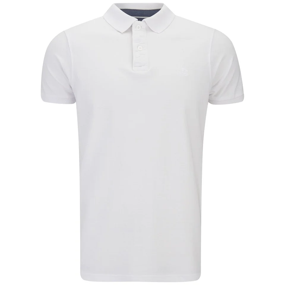 Pride & Soul Men's Lezandro Polo Shirt - White - S - Blanc Image 1
