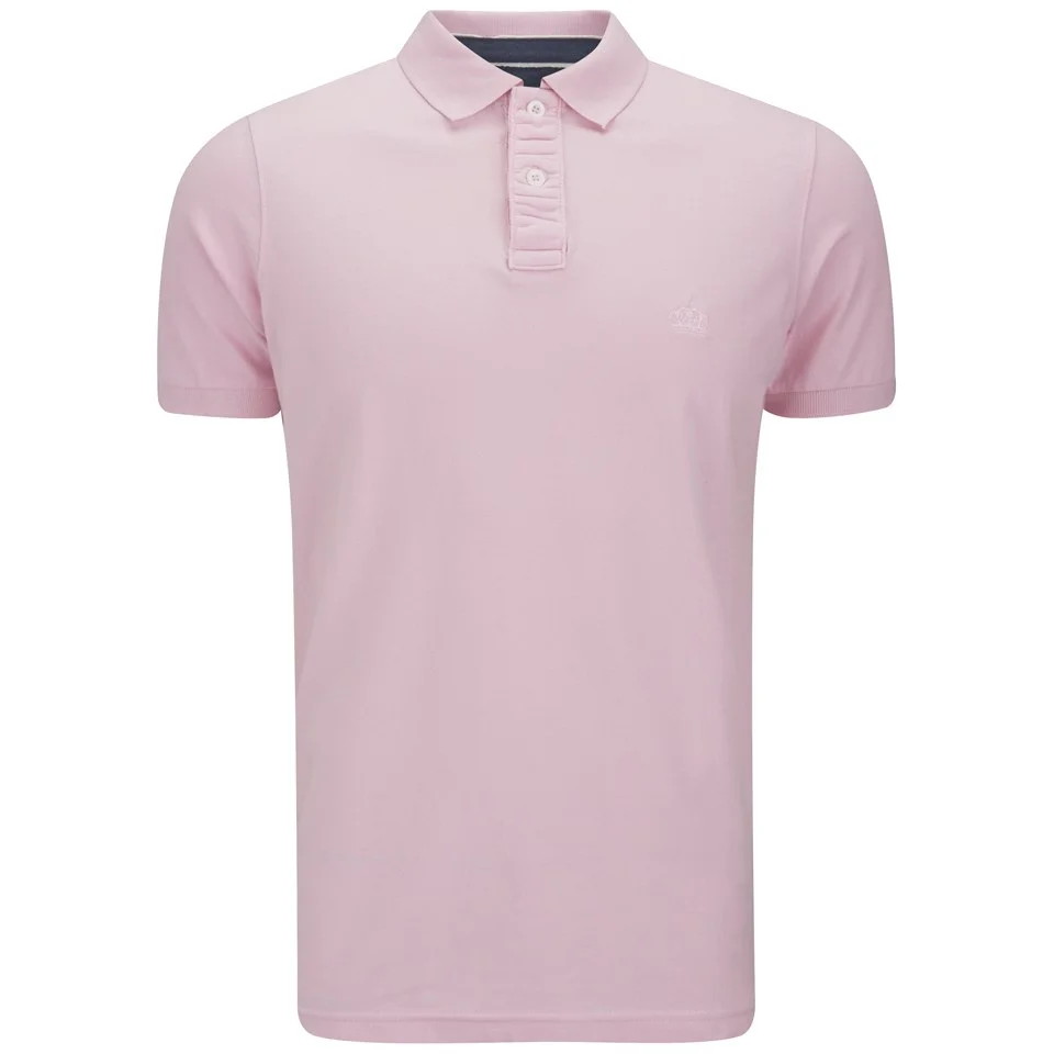 Pride & Soul Men's Lezandro Polo Shirt - Light Pink - S - Rose Image 1