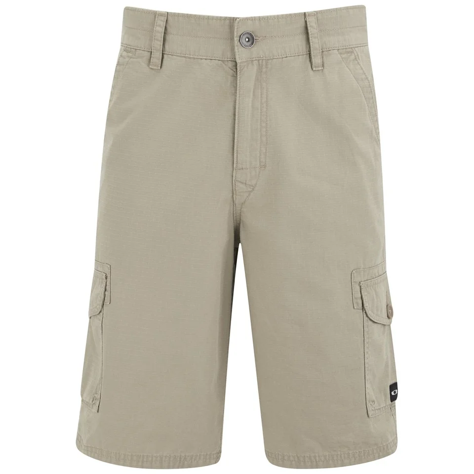 Oakley Men's Stellar Shorts - Khaki - W32 - Vert Citron Image 1