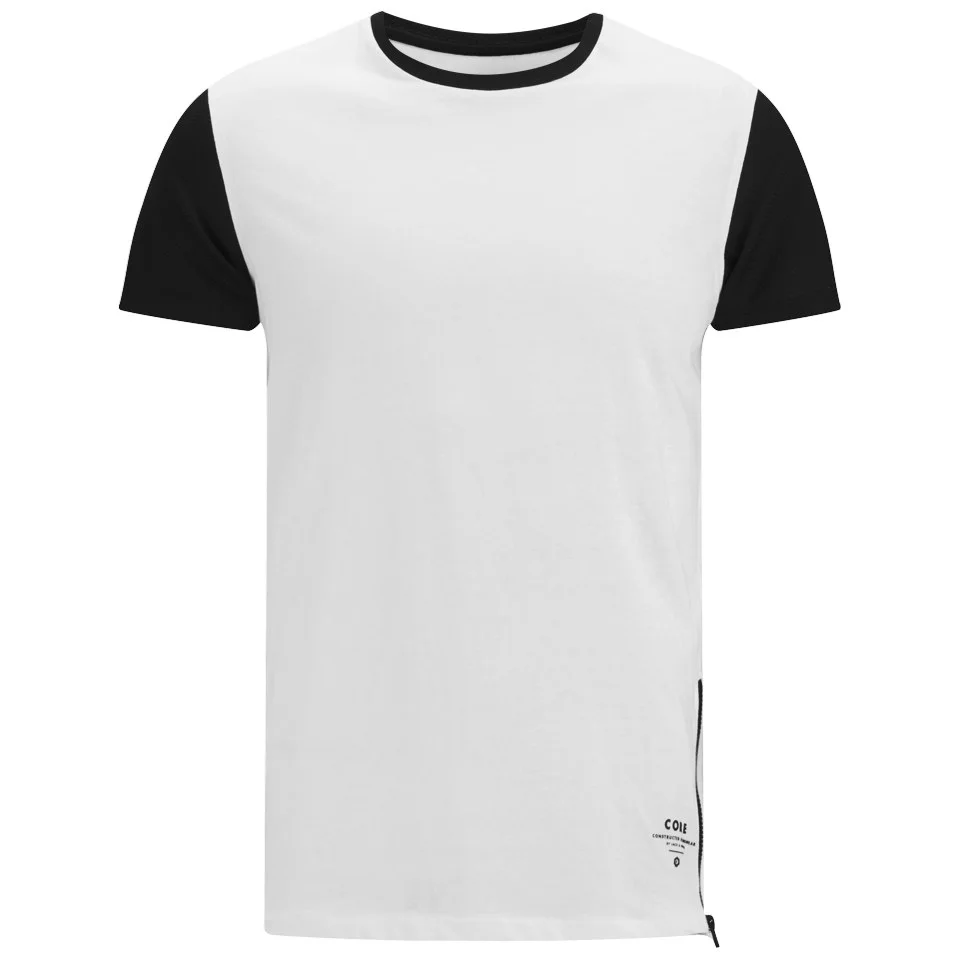 Jack & Jones Men's Core Clip Short Sleeve Crew Neck T-Shirt - White - S - Blanc Image 1