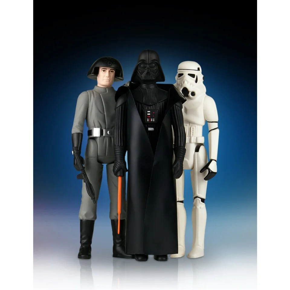 3 Figurines Jumbo Kenner Villain Star Wars Image 1
